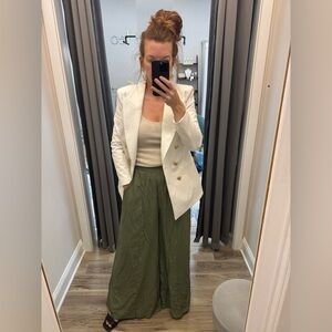 Mustard Seed Olive Wide Leg Pants
